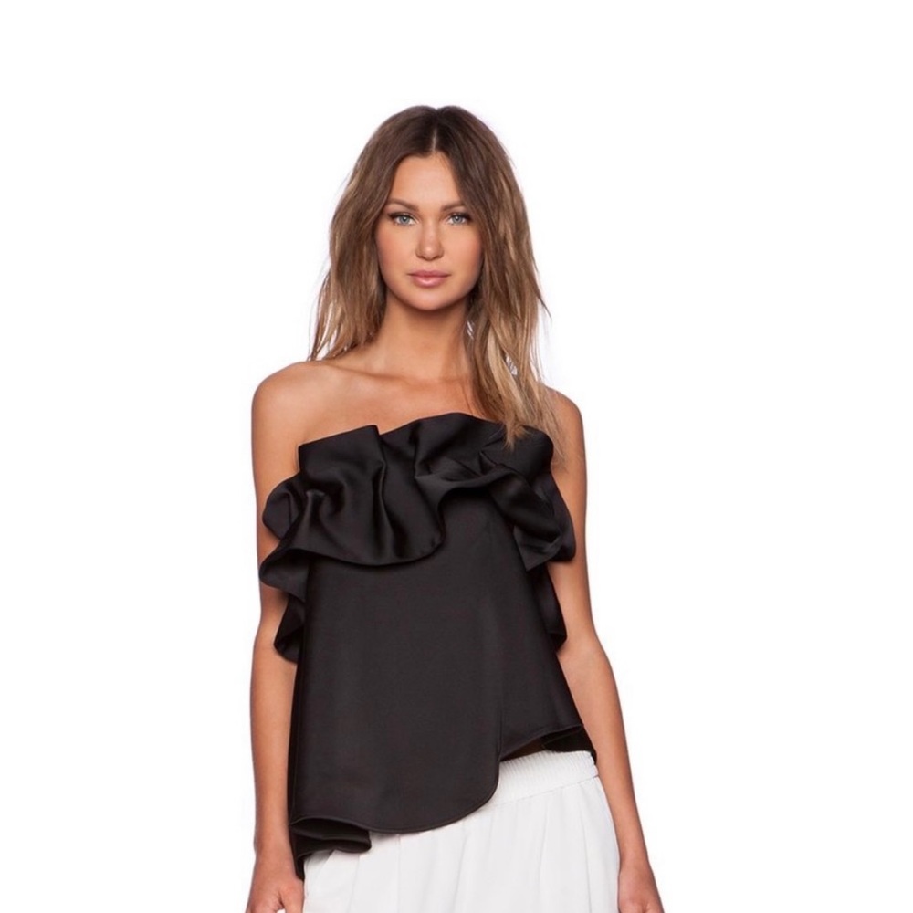 Cameo C/meo the label black serendipity top small like new